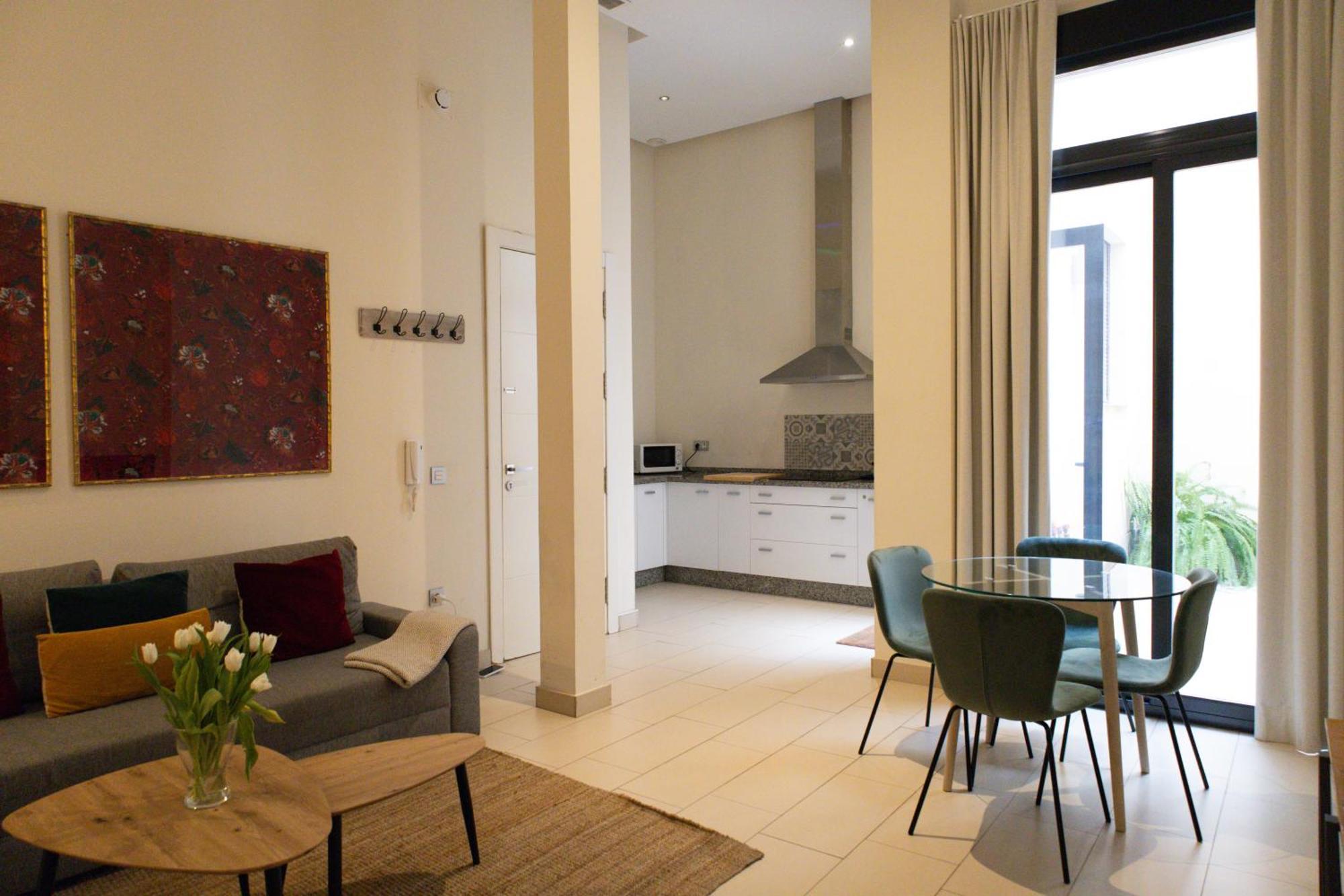 One-Bedroom Apartment Private Patio