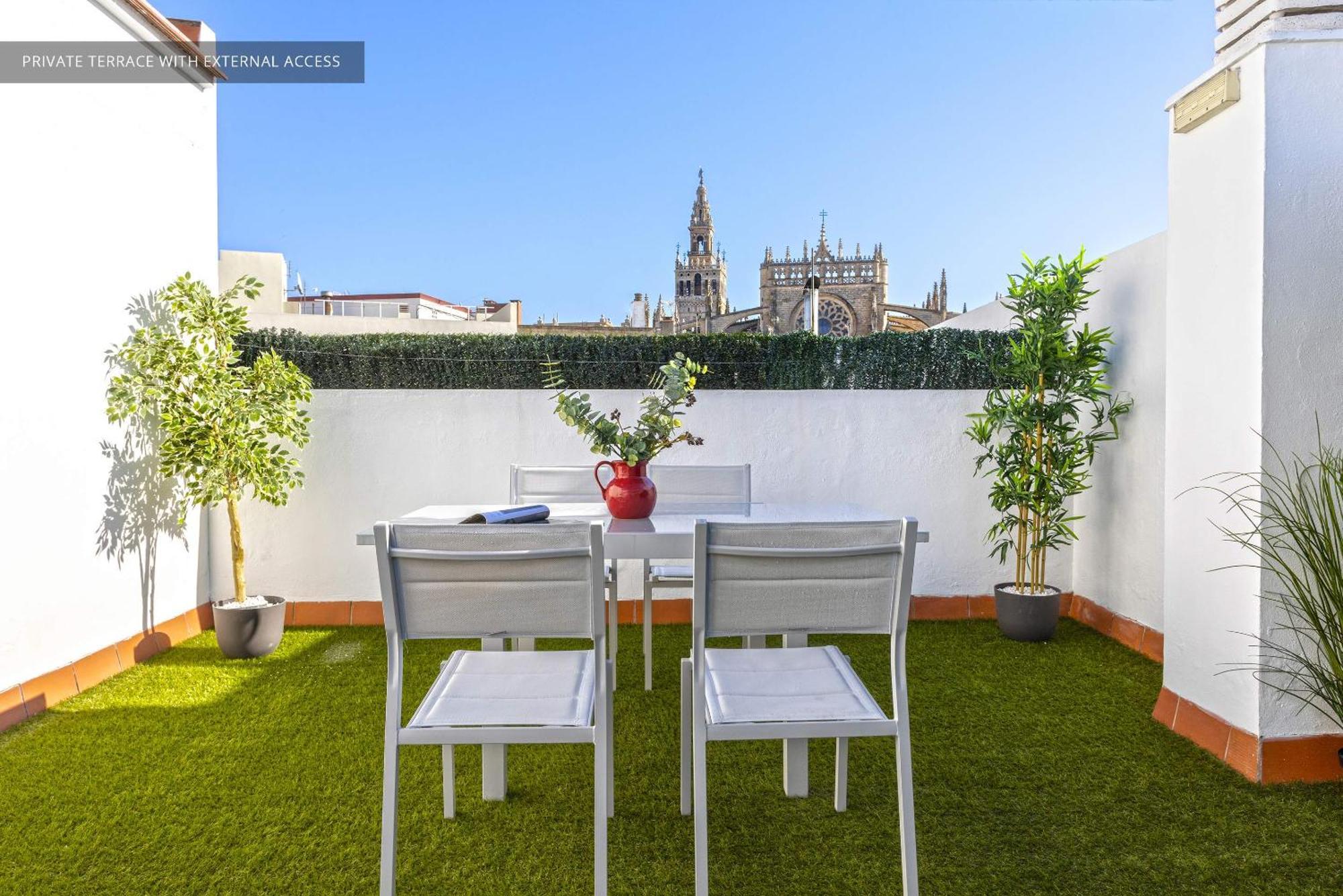 Two-Bedroom Apartment Terrace